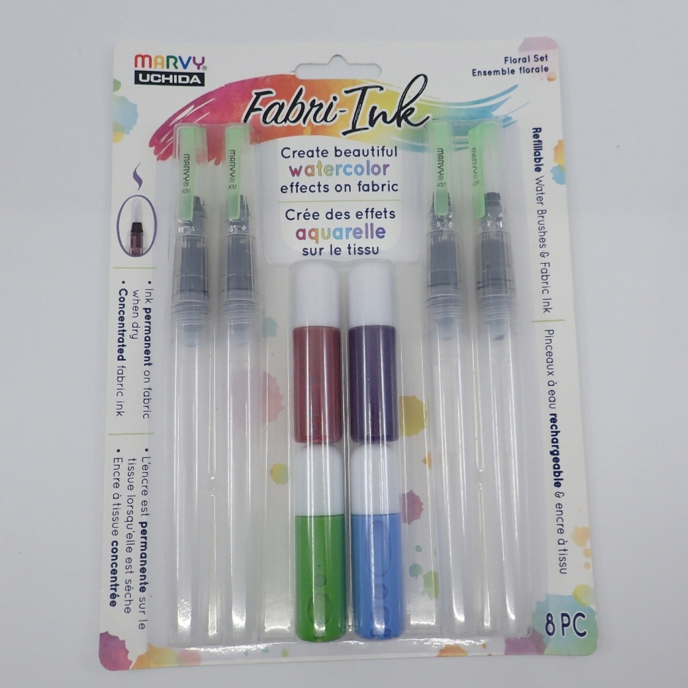 Marvy Uchida Fabri-Ink Floral - NWT